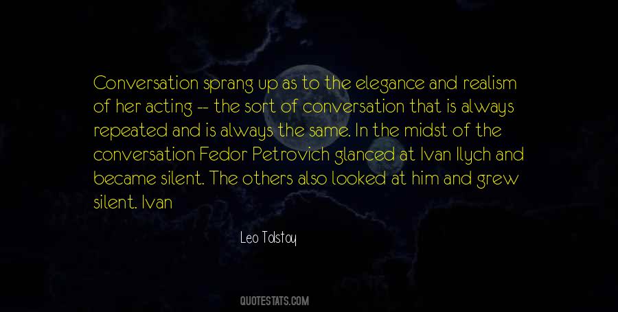 Quotes About Leo Tolstoy #67244