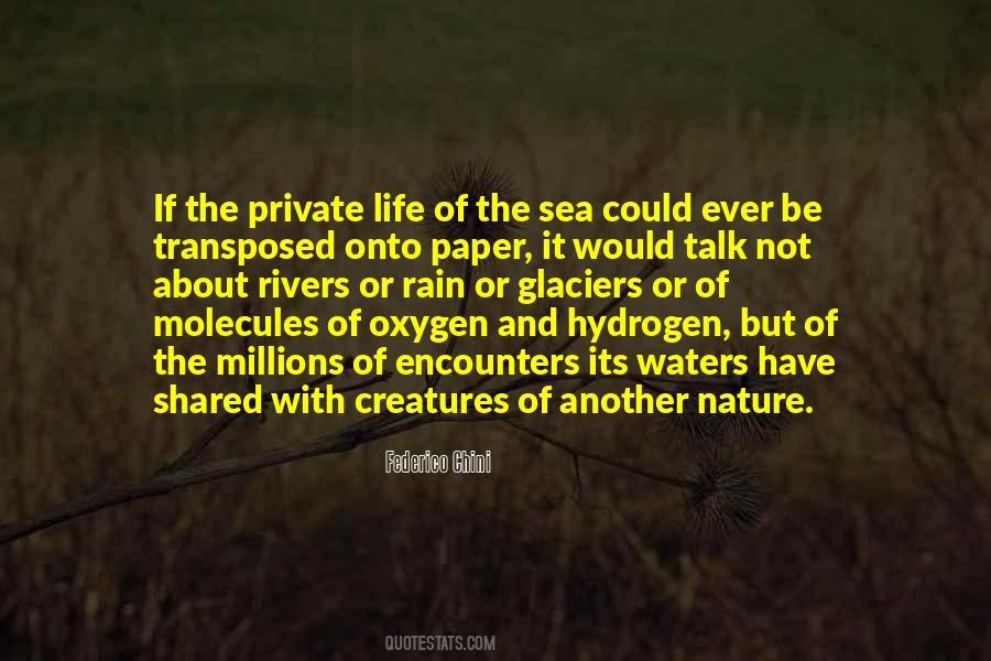 Sea Rain Quotes #249790