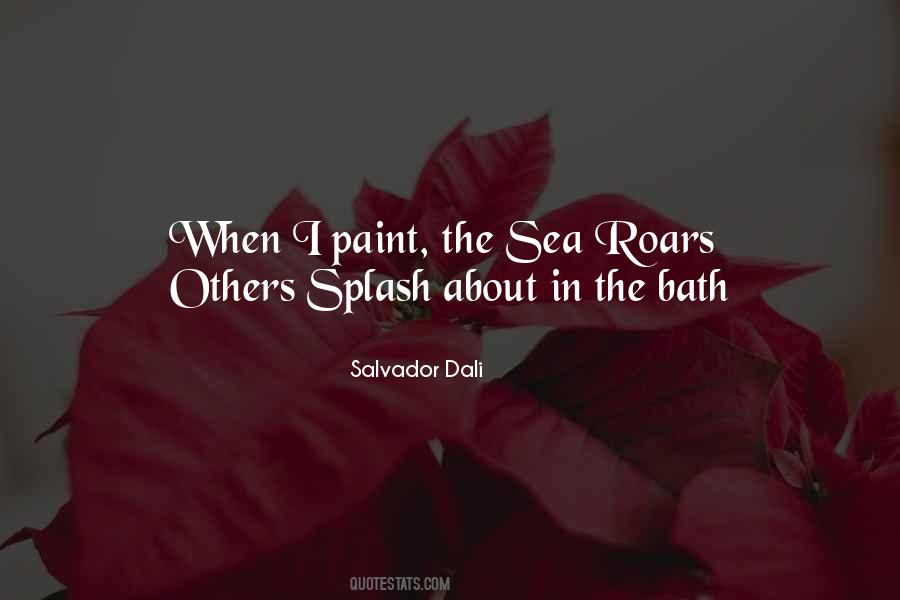 Sea Splash Quotes #1310488