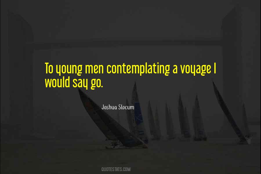 Sea Voyage Quotes #825988