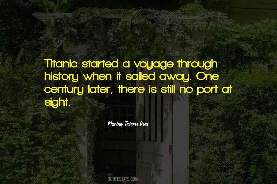 Sea Voyage Quotes #902610