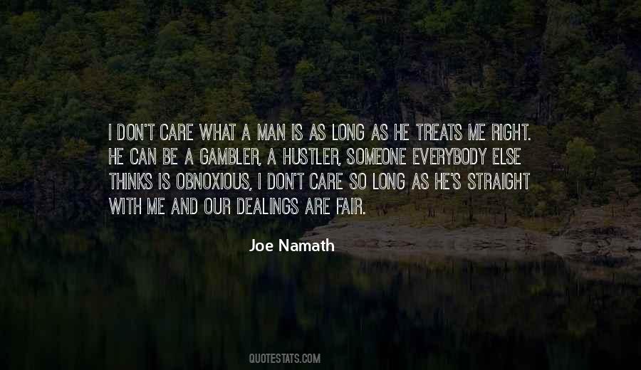 Quotes About Joe Namath #1629628