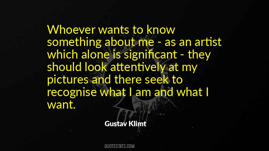 Quotes About Gustav Klimt #654575