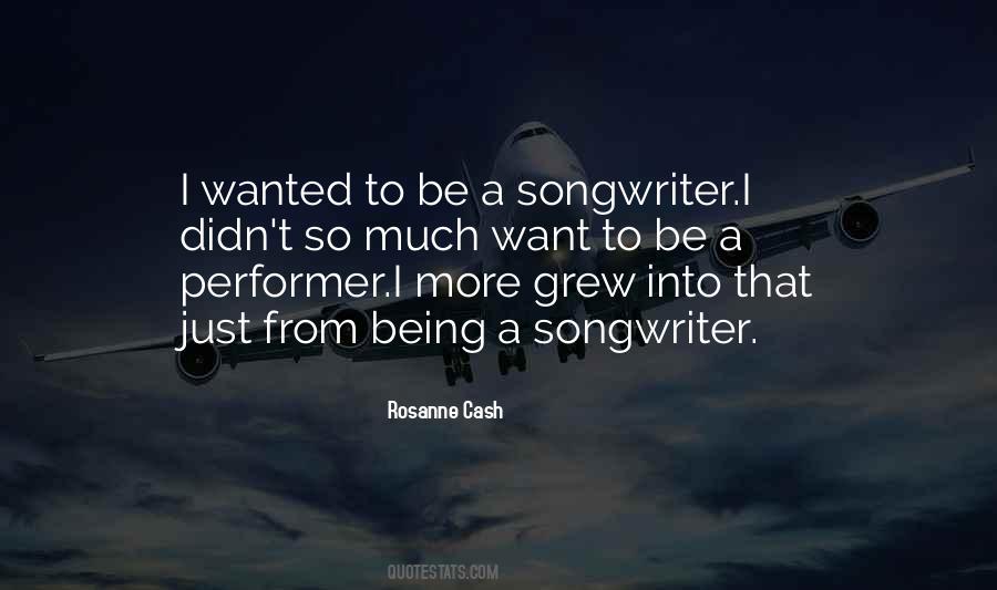 Quotes About Being A Performer #1153085