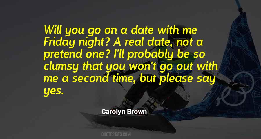 Second Date Quotes #133586