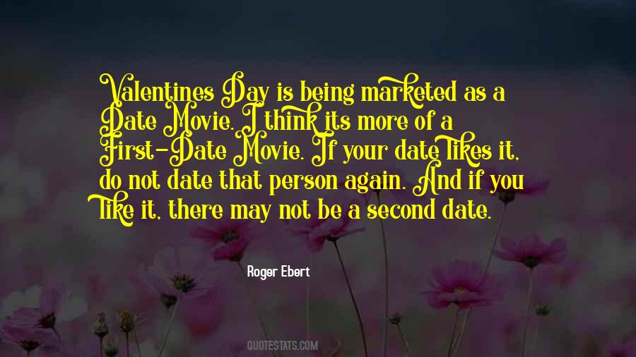 Second Date Quotes #158840