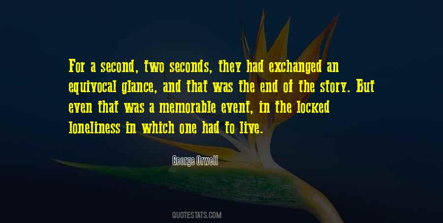 Second Glance Quotes #428454