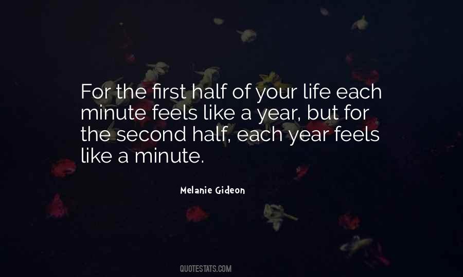 Second Half Of The Year Quotes #404019