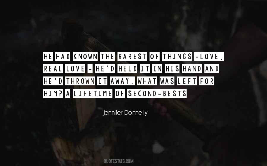 Second Hand Love Quotes #329536