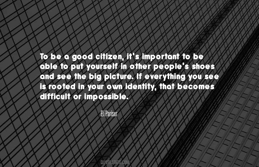 Quotes About A Good Citizen #287022