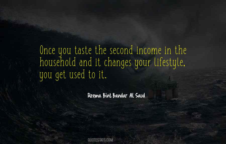 Second Income Quotes #372464