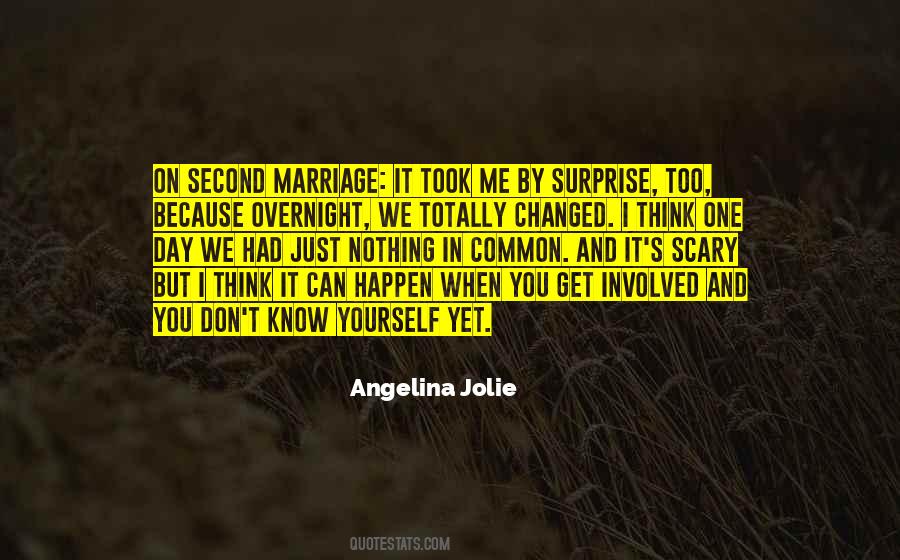 Second Marriage Quotes #383442