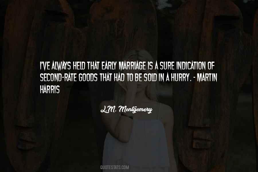 Second Marriage Quotes #638795