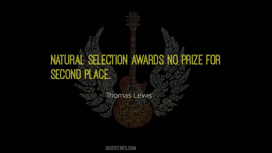 Second Prize Quotes #1326941