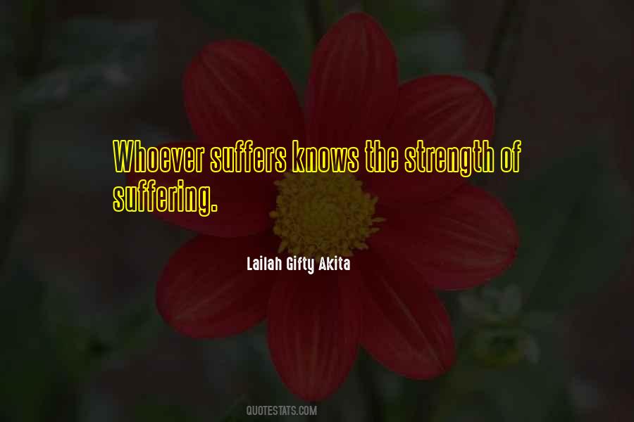 Quotes About Suffers #1245421