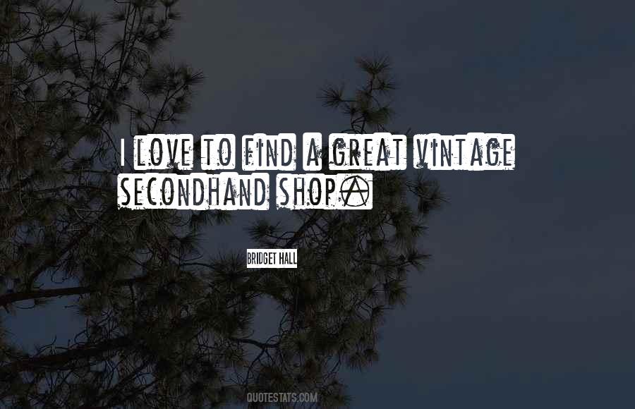 Secondhand Quotes #1772934