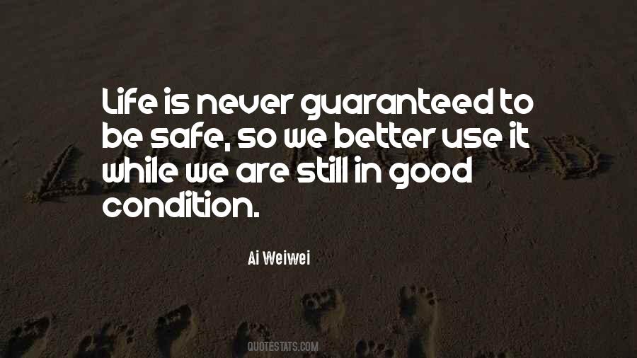 Quotes About Better Safe Than Sorry #881518