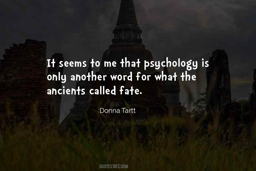 Secret History Donna Tartt Quotes #1540475