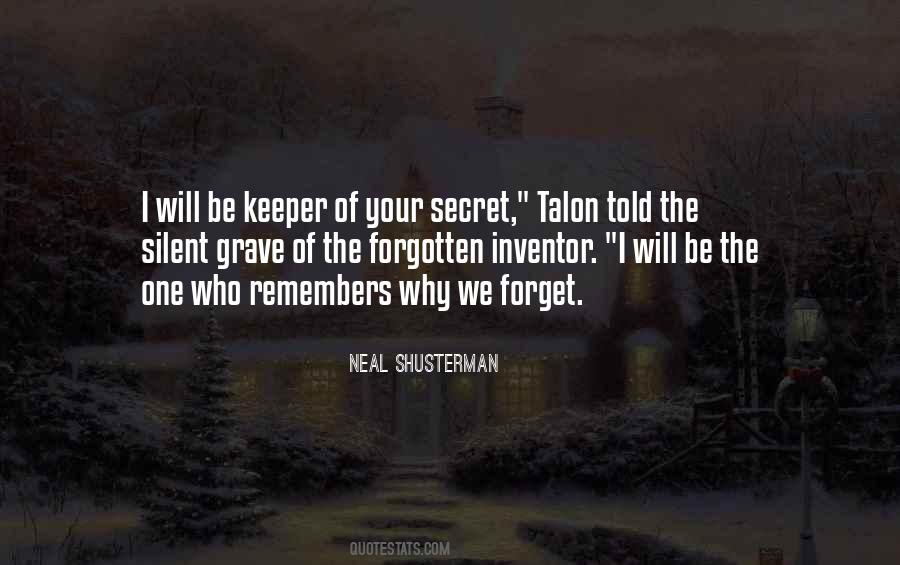 Secret Keeper Quotes #1528441