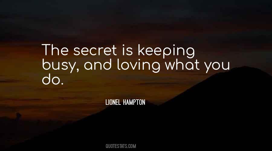 Secret Keeping Quotes #411684