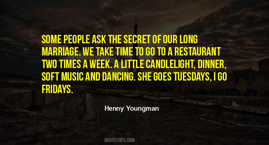 Secret Of Long Marriage Quotes #1556930