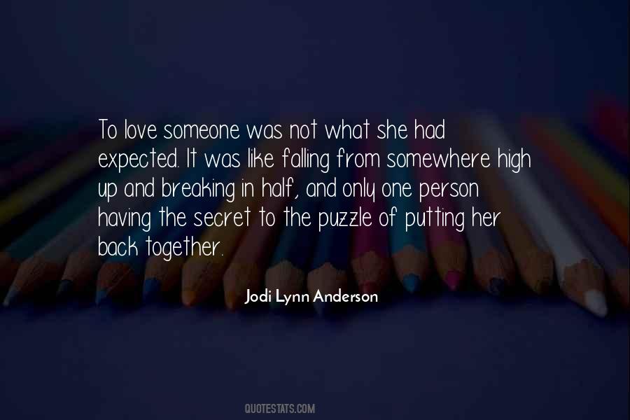 Secret Of Love Quotes #565757