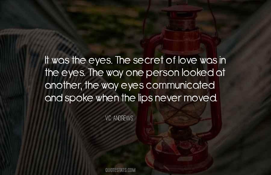 Secret Of Love Quotes #876877