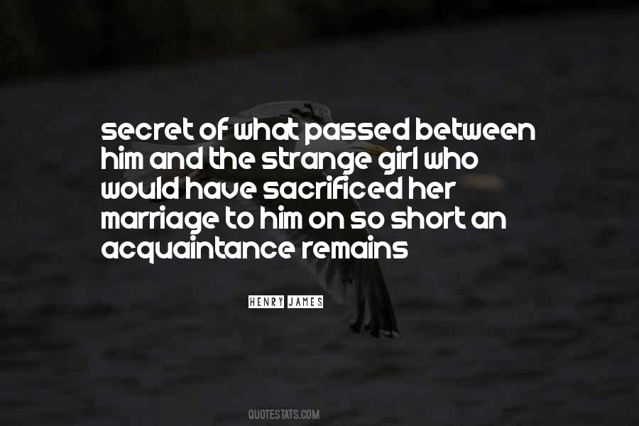 Secret Of Marriage Quotes #1065423