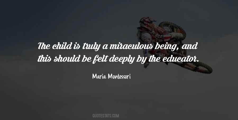 Quotes About Maria Montessori #151088