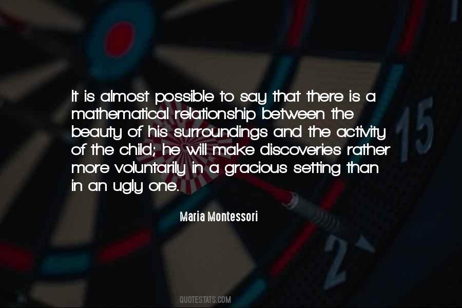 Quotes About Maria Montessori #385078