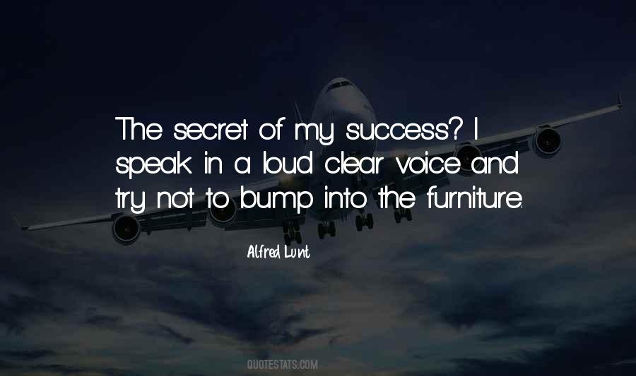 Secret Of My Success Quotes #1299715