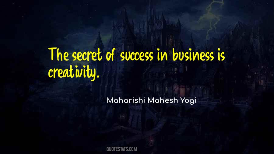 Secret Of My Success Quotes #220038