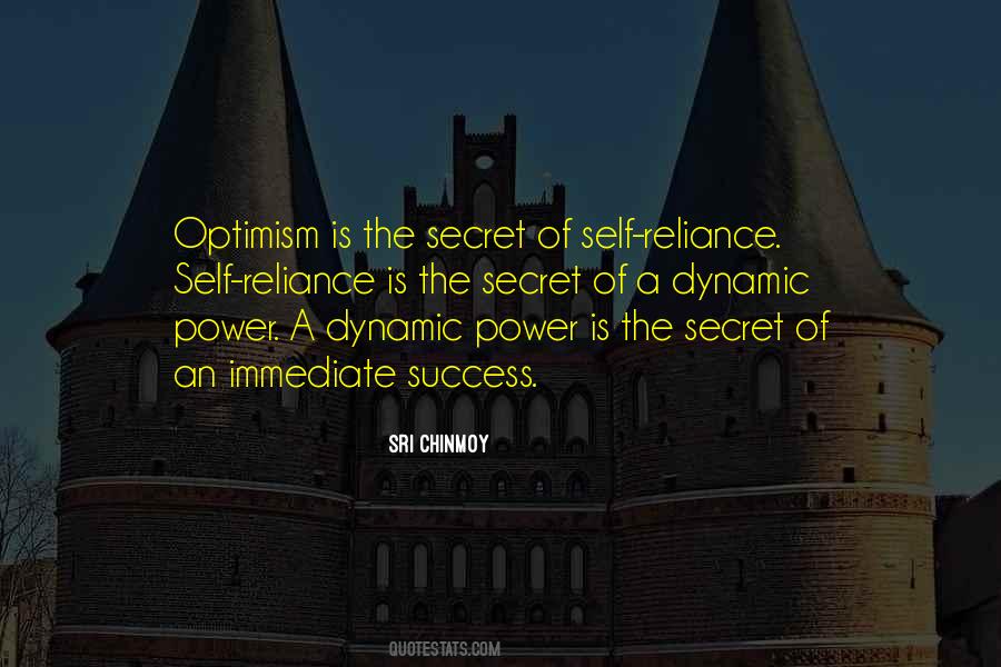 Secret Of Power Quotes #1066602