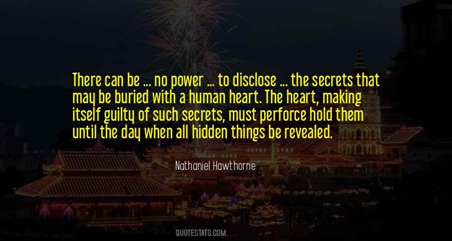 Secret Of Power Quotes #786584