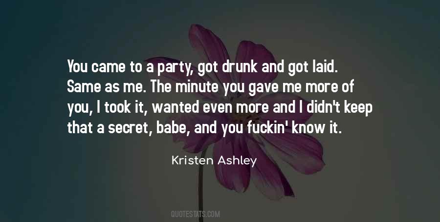 Secret Party Quotes #678441