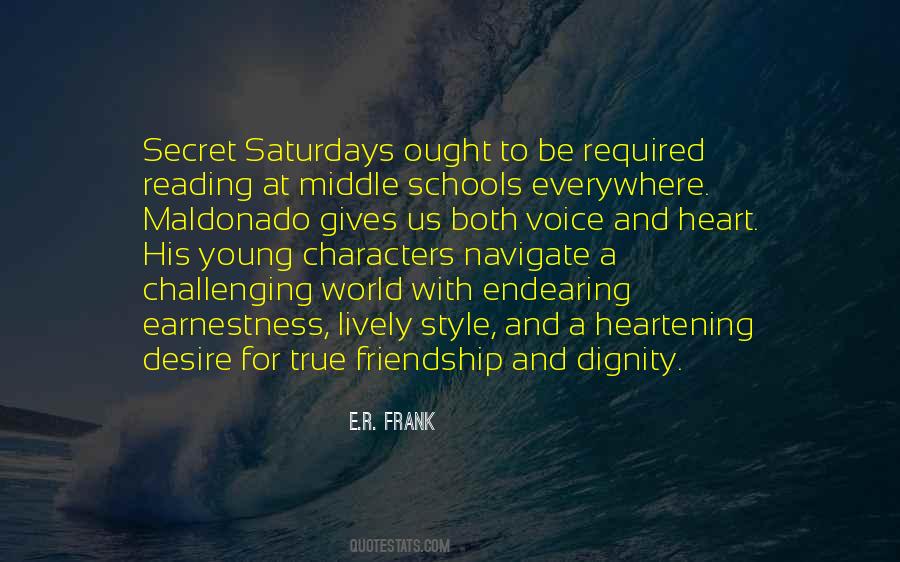 Secret Saturdays Quotes #172527