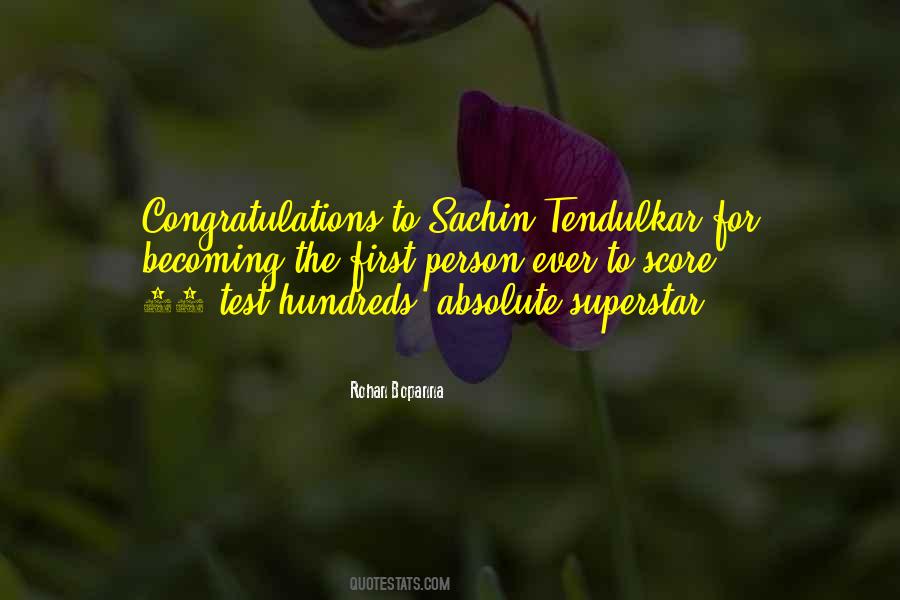 Quotes About Sachin Tendulkar #1793257