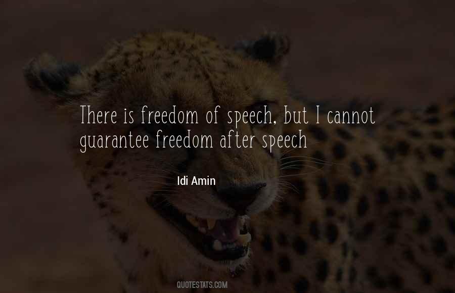 Quotes About Idi Amin #204153