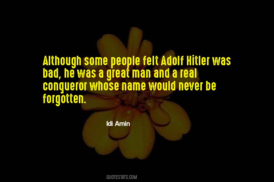 Quotes About Idi Amin #579598