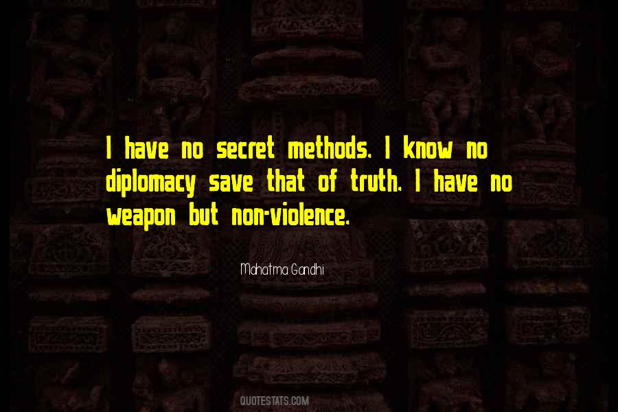 Secret Weapons Quotes #1141509