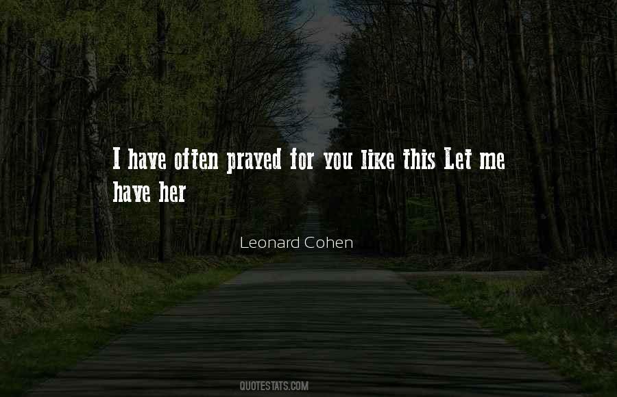 Quotes About Leonard Cohen #222408