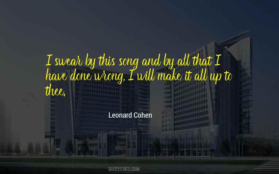 Quotes About Leonard Cohen #299433