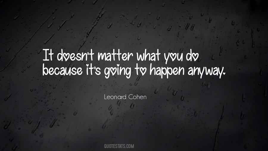 Quotes About Leonard Cohen #86474