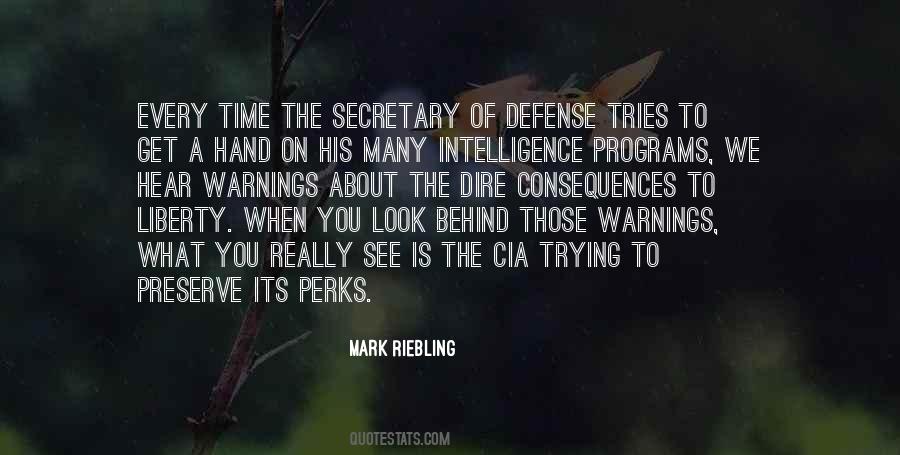 Secretary Of Defense Quotes #1709849