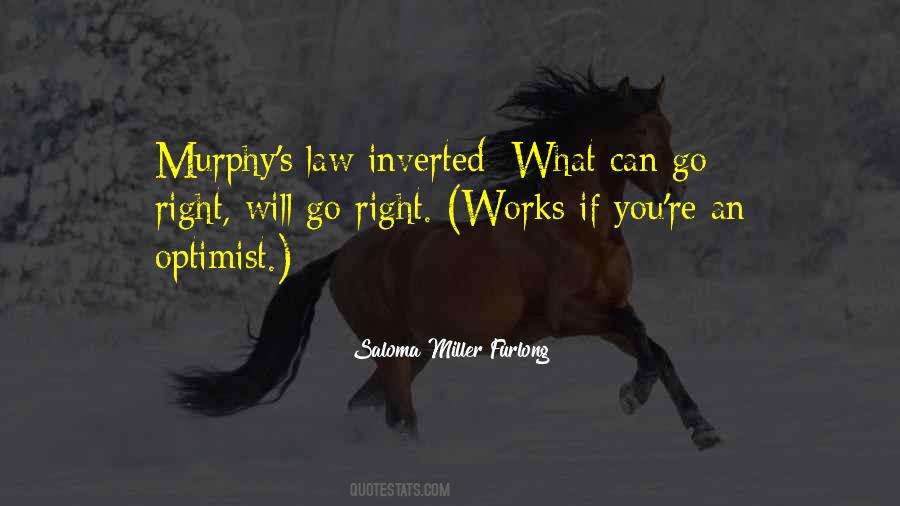 Quotes About Murphy's Law #1140078