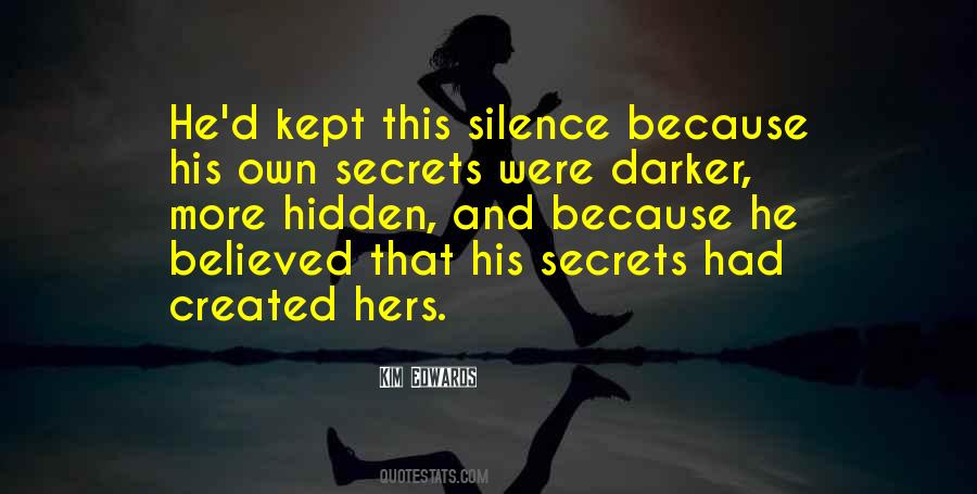 Secrets Hidden Quotes #1272368