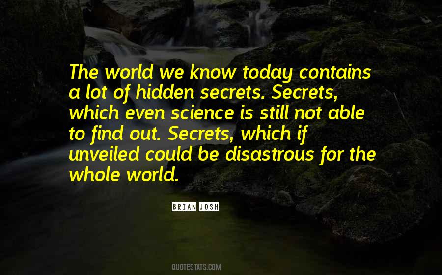 Secrets Hidden Quotes #1290410