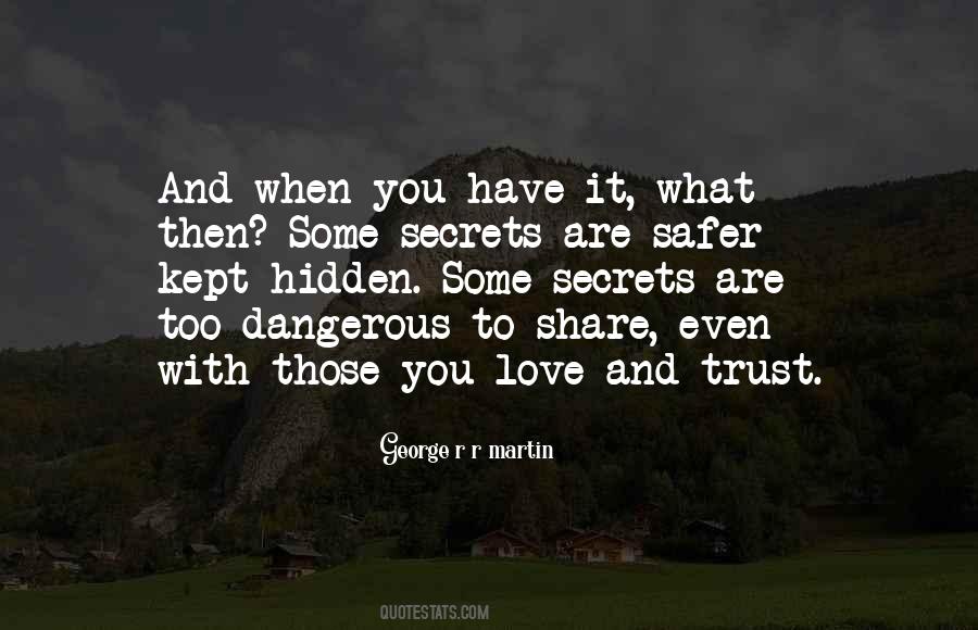Secrets Hidden Quotes #1833577