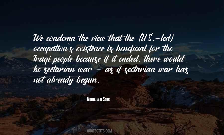 Sectarian War Quotes #1113551