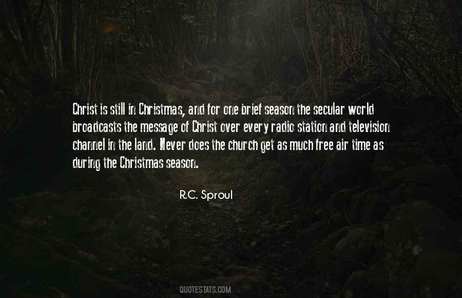 Secular Christmas Quotes #896028